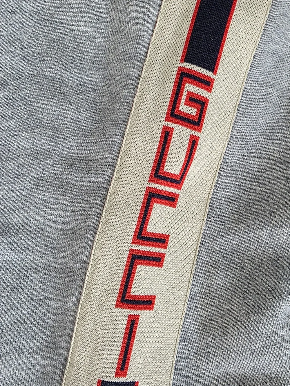 New Gucci Tiger Track Sweatpants In Grey EXCELLENT CONDITION 100% Authentic XS